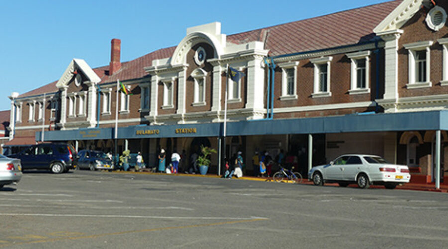 Bulawayo Station, front view, May 2019